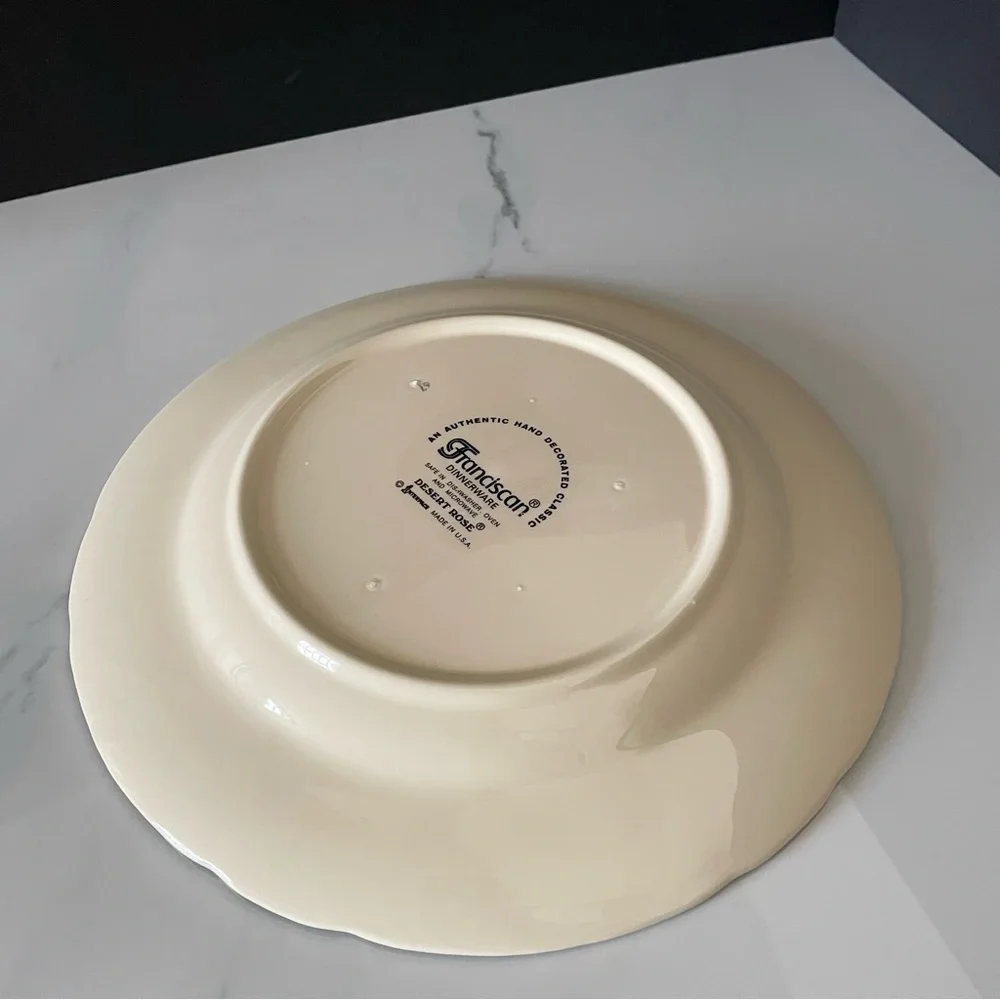 Desert Rose Dinner Plate by Franciscan